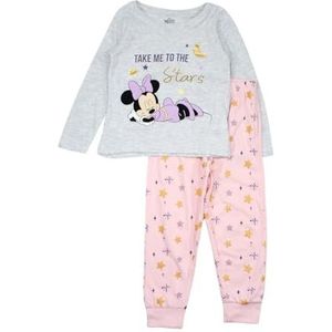 Disney Pijama-pyjamaset voor meisjes, Grijs, 8 Jaren