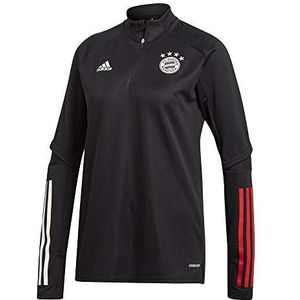 Adidas FCB TR Top W sweatshirt, dames, zwart/rood, 2XL