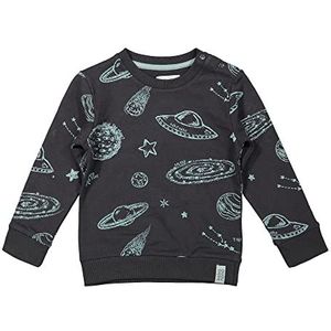 Koko Noko Jongens sweater, dark grey, 12 Maanden