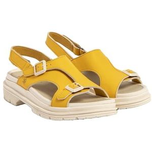 ART 1551 Birmingham, damessandalen, Nappa, Geel, 38 EU