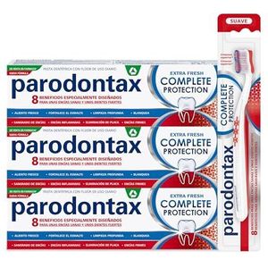 Parodontax Tandpasta en tandenborstel, 4 stuks, 380 g
