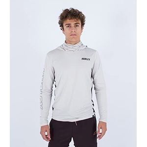 Hurley H2odri Atticus II SPF L/S Hood, herentrui met capuchon