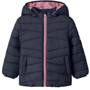 NAME IT - Gewatteerde Jas - Pufferjas - Met Afneembare Capuchon