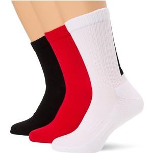 HUGO Heren 3P QS Back Label CC Short_sokken, zwart 1, 40-46, Zwart, 40-46 EU