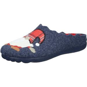 Manitu Home Dames 320288-05 pantoffels, blauw (5), 39 EU, blauw (5), 39 EU