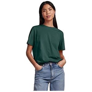 PIECES Pcria Ss Solid Tee Noos Bc T-shirt voor dames, Trekking green., M