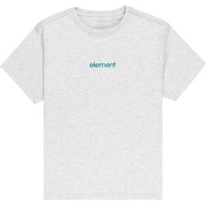 Element T-shirt met korte mouwen LOWCASE BP SS Y Jongens Grijs XS/8, Midden Grijs Heather, 8 jaar