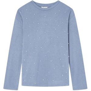 Springfield T-shirt voor dames, Lichtblauw, M