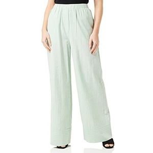 Peppercorn Monella broek met rechte pijpen | groene broek dames | lente broek voor dames UK | maat XXL