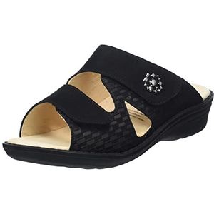 Ganter Dames Hera Pantoffel, zwart, 41 EU