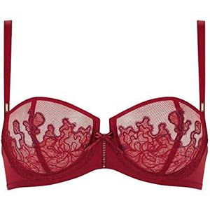 Triumph Dames halve cup BH Alluring Essence WH, Rood (Paprika Red 02), 80D