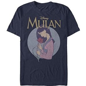 Disney Mulan - VINTAGE MULAN Unisex Crew neck T-Shirt Navy blue L