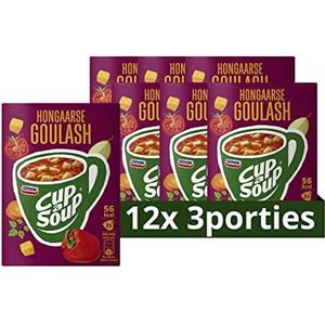 Unox Cup-a-Soup een heerlijk tussendoortje Hongaarse Goulash - 36 x 175ml - Voordeelverpakking