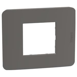 BTICINO MatixGO plaat materiaal technopolymeer taupe JA4802TD plaat MatixGO 2 modules