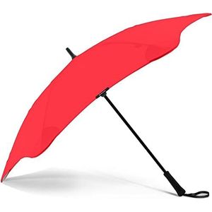 Blunt paraplu, klassiek, winddicht, meer dan 115 km/u, rood