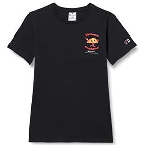 Champion T-shirt voor kinderen en jongeren, Zwart, 13-14 jaar