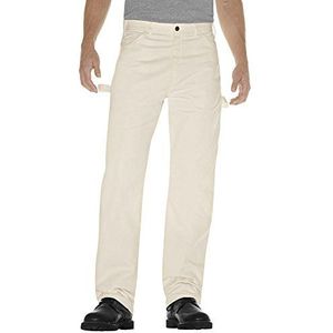 Dickies Heren Relaxed-fit Painter's Utility Pant, natuurlijk, 33W x 32L, Wit, 33W / 32L