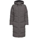 Only - Maggi Life - Gewatteerde Lange Jas - Capuchon - Relaxed Fit