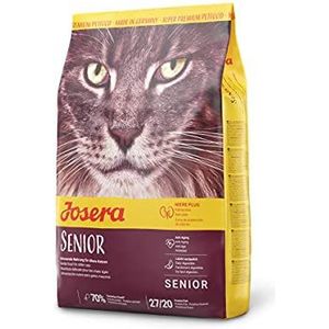 JOSERA Senior Kattenvoer voor oudere katten of katten met chronische nierinsufficiëntie, superpremium droogvoer, 1 stuks