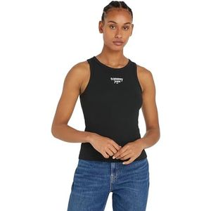 Tommy Hilfiger Tanktop voor dames, Zwart, 5XL grote maten