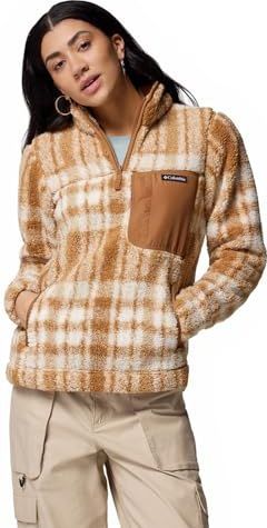 Columbia - West Bend Ii - Fleece - Halve Rits - 100% Polyester - Kangoeroezakken