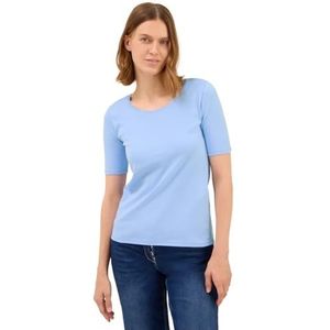 Cecil - Stijl Lena - Shirt - Sporty light blue - Korte Mouwen