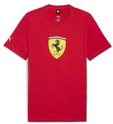 PUMA - Scuderia Ferrari - T-shirt - Rood - Korte Mouwen