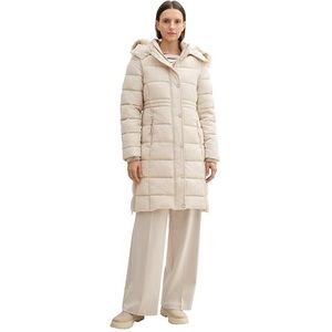 TOM TAILOR 1042915 Damesjas, 12365-Dusty Beige, L, 12365 - Dusty Beige, L