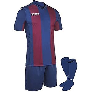 Joma Pisa shirt set korte mouwen blauw-rood kinderen blauw/rood, 164 (XS)