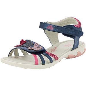 Lico Lindsey V, sandalen met enkelriem voor dames, Marineblauw Roze Marine Roze Roze Roze, 36.5 EU