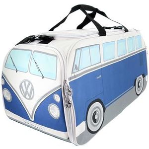 BRISA VW Collection Volkswagen T1 Bus Transporter Sporttas - Blauw/Beige