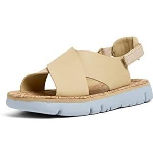 CAMPER Oruga Sandalen met hielbandje voor dames, medium beige, 35 EU