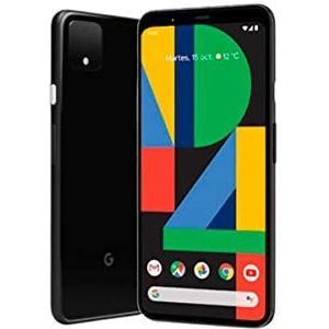 Google Pixel 4 64 GB mobiele telefoon, zwart, Just Black, Android 10.