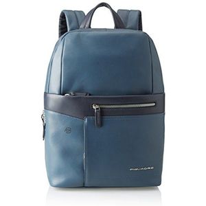 Leather Zaino Piquadro Ca4115w82 Blauwe Leren Piquadro Heren