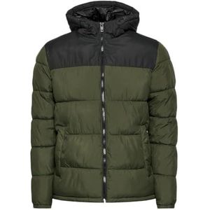 Jack and Jones Jas merk model Doudounes Forest Night BLK BLOCK Jwhpaul buffer kraag Jnr