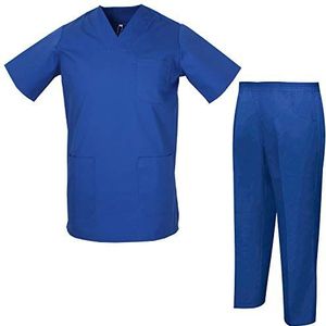 MISEMIYA Unisex jas en broek sanitair-uniformen sanitair 8178