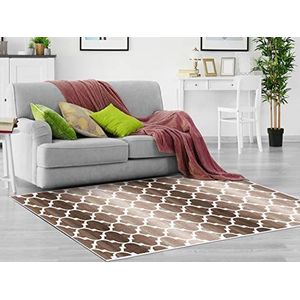 Homemania AKC-24263 tapijt Lily 4, bedrukt, modern, meerkleurig van stof, 80 x 120 x 0,1 cm
