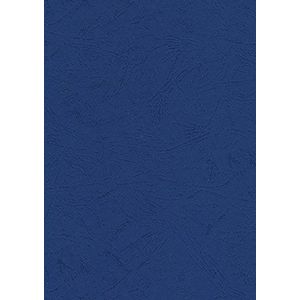 Pavo cover, lederlook DIN A4, 250 g/m2, verpakking van 100, donkerblauw Single
