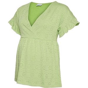 MAMALICIOUS T-shirt voor dames, Jade Lime, M