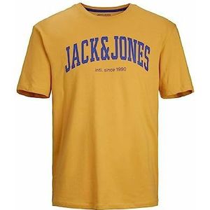 JACK & JONES Jjjames Tee Ss Crew Neck T-shirt voor heren, honinggoud, XL