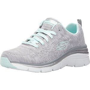 Skechers Dames Fashion Fit-Style Chic fitnessschoenen, Grijs Gymn, 40 EU