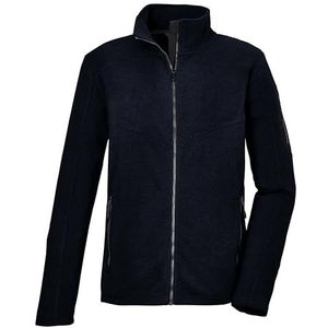killtec heren Microfleece jack/fleece jack met opstaande kraag KOW 90 MN KNTFLC JCKT, dunkelnavy, S, 41823-000