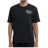 Replay M6950 000 22662g T-shirt Met Korte Mouwen Zwart M Man