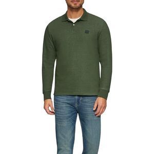s.Oliver heren poloshirt lange mouwen, 78 W1, L