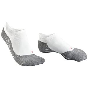 FALKE Heren HardloopSokken RU4 Endurance Invisible M IN Katoen Functioneel Material Anti-blaar 1 Paar, Wit (White-Mix 2020), 46-48