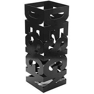 Paraplu Versa Design Zwart Metaal (19 x 52 x 19 cm)