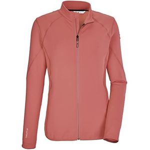 killtec Women's Stretchjack met opstaande kraag/fleecejack KOS 6 WMN FLX JCKT, neon-coral, 40, 39192-000