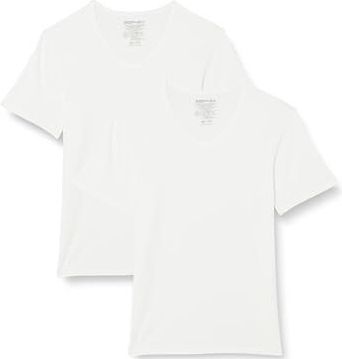 DIM - T-shirt - Wit - Katoen - Thermoregulerend - 2 Stuks