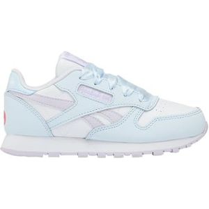 Reebok Classic Leather Sneaker, FTWRWHITE/GLASSBLUE/DIGITAALGLEAM, 27 EU, Ftwrwhite Glassblue digitale gleam, 27 EU