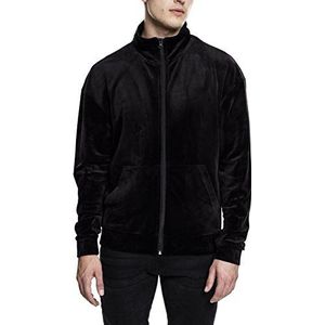 Urban Classics Fluwelen jas voor heren, zwart (black 7), L